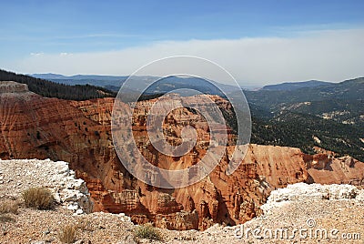 Cedar Breaks Gap Stock Photo