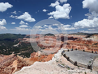 Cedar Breaks National Monument Stock Photo