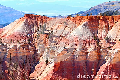 Cedar Breaks National Monument Utah Stock Photo