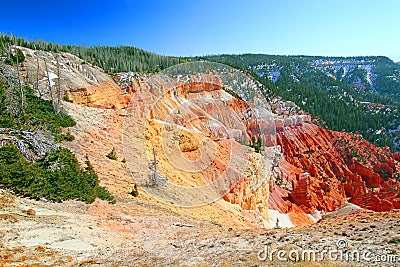 Cedar Breaks National Monument Utah Stock Photo