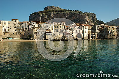 Cefalu Stock Photo