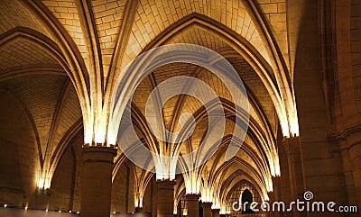 Ceiling of the Conciergerie Stock Photo