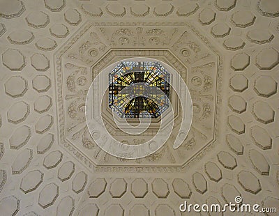 Ceiling Hall of Memory Birmingham War Memorial Building Editorial Stock Photo