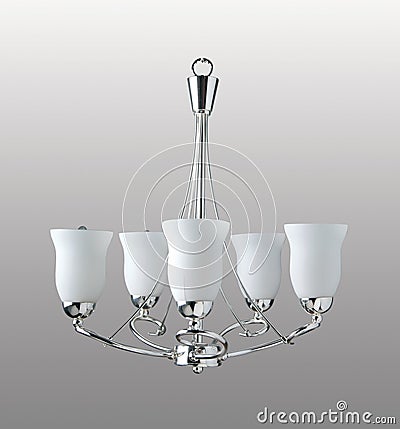 Ceiling lamp Stock Photo