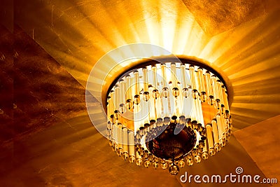 Ceiling Light Stock Photo