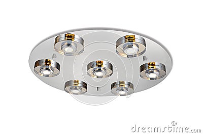 ceiling light Stock Photo