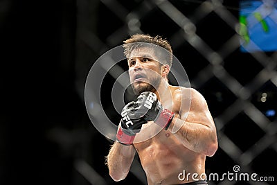 Cejudo vs Moraes at UFC 238 Editorial Stock Photo