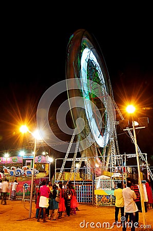 Celebarations of a festival aluva sivarathri. Editorial Stock Photo