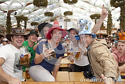 Celebrate Oktoberfest Editorial Stock Photo