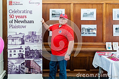 Celebration 50 years of Newham, Plaistow Editorial Stock Photo