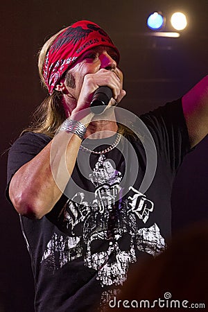 Celebrity Bret Michaels Life Rocks Super Concert Editorial Stock Photo