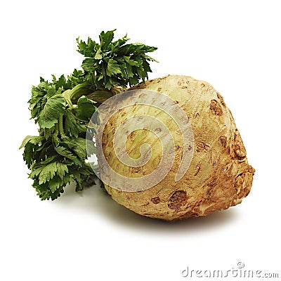 Celery root Stock Photo