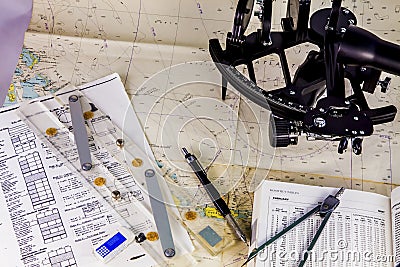 Celestial Navigation Stock Photo