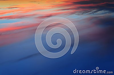 The celestial ocean Stock Photo