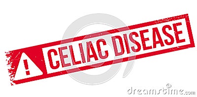 Celiac Disease rubber stamp Stock Photo