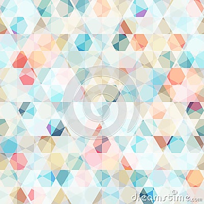 Cell diamond seamless pattern Stock Photo