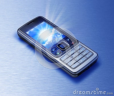 Cell Phone Stock Photo