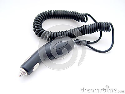 Cell Phone Charger Stock Photo