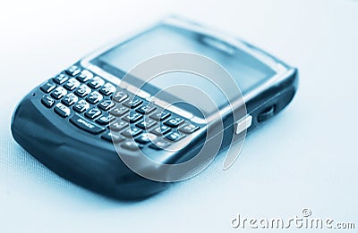 Cell Phone & Email Organizer Stock Photo