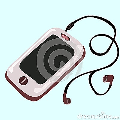 Cell phone Vector Illustration