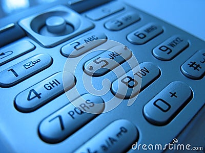 Cell Phone Pads 5 Stock Photo