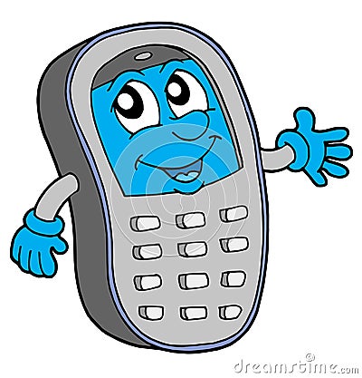 Cell phone vector illustration Vector Illustration