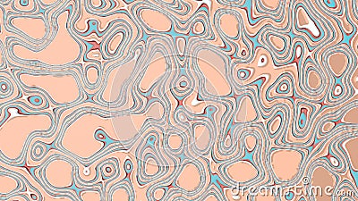 Cell pillow pattern colorful gradient animated background. Abstract Looping Background. Random abstract loops motion background Stock Photo
