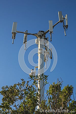 Cell Tower Stock Photo