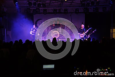 Cellar Darling band in concert Editorial Stock Photo