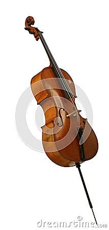 Cello ,violoncello, bass-viol Stock Photo