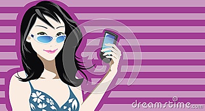 CELLPHONE Vector Illustration