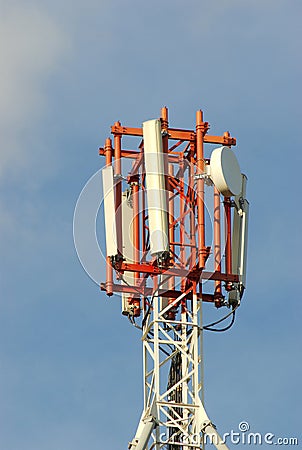 Cellular antenna Stock Photo