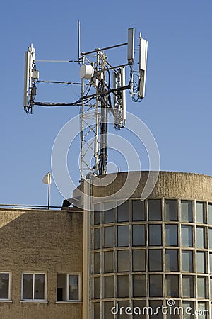 Cellular antenna Stock Photo