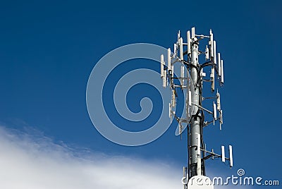 Cellular tower Stock Photo