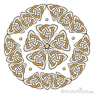 Celtic ancient pattern Vector Illustration