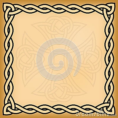 Celtic background Vector Illustration