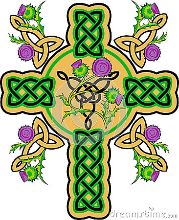 Celtic cross Vector Illustration