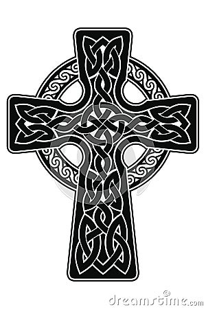 Celtic national cross. Stock Photo