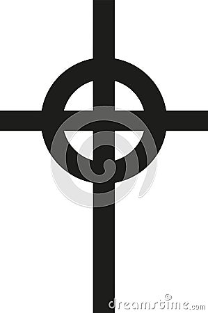 Celtic cross vector Vector Illustration