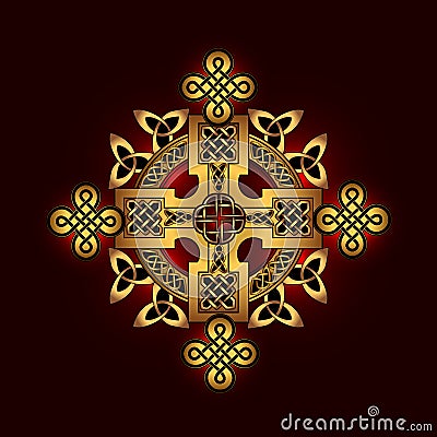 Celtic folk ornament Vector Illustration