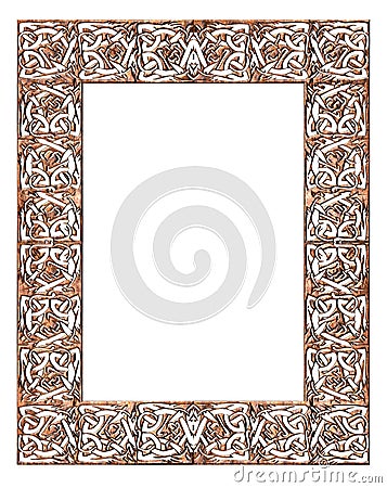 Celtic Frame Stock Photo