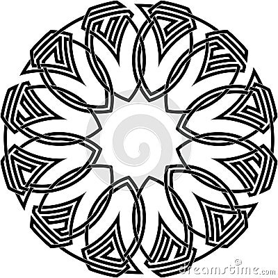 Celtic knot #69 Stock Photo