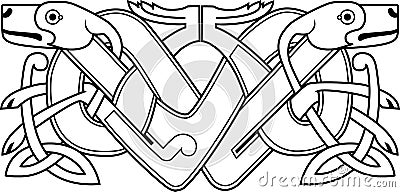 Celtic knot Stock Photo