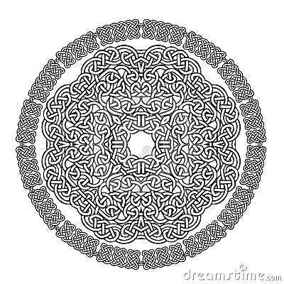 Celtic Knot Mandala Vector Illustration