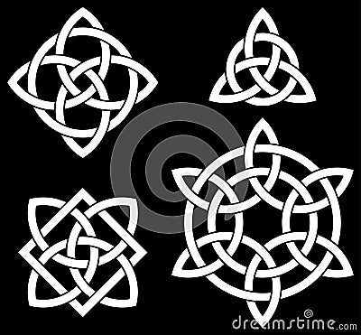 Celtic knots collection Vector Illustration
