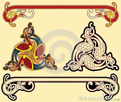 Celtic motifs Vector Illustration