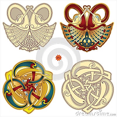 Celtic motifs Vector Illustration