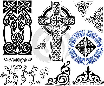 Celtic Patterns Stock Photo