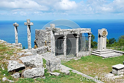 Celtic ruins Stock Photo