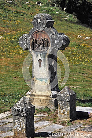 Celtic ruins Stock Photo